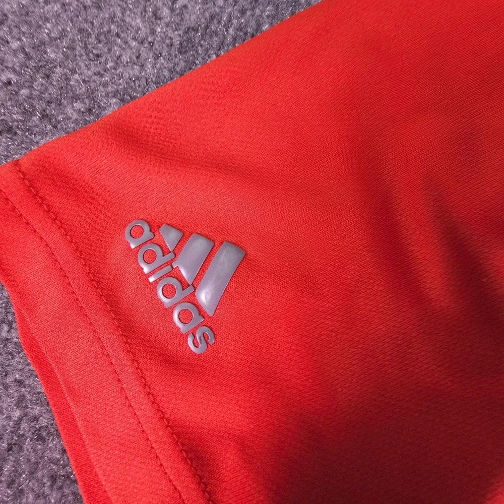 Bulldogs Polo Shirt Adidas Short Sleeve Red‎ Men's Size XL Activewear Outdoors